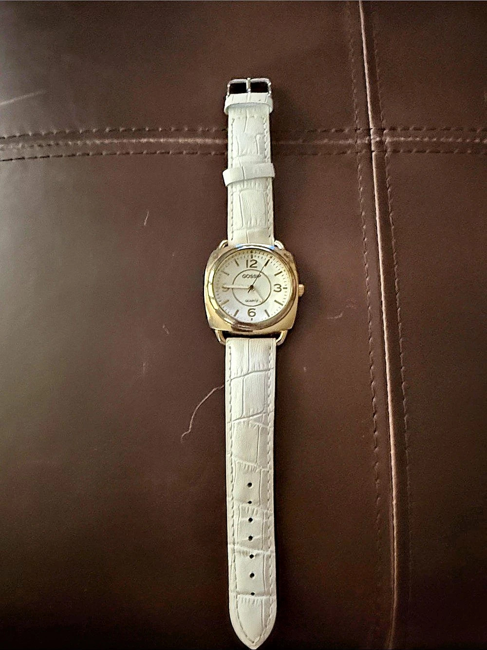 Gossip Women's Quartz Watch White Gold